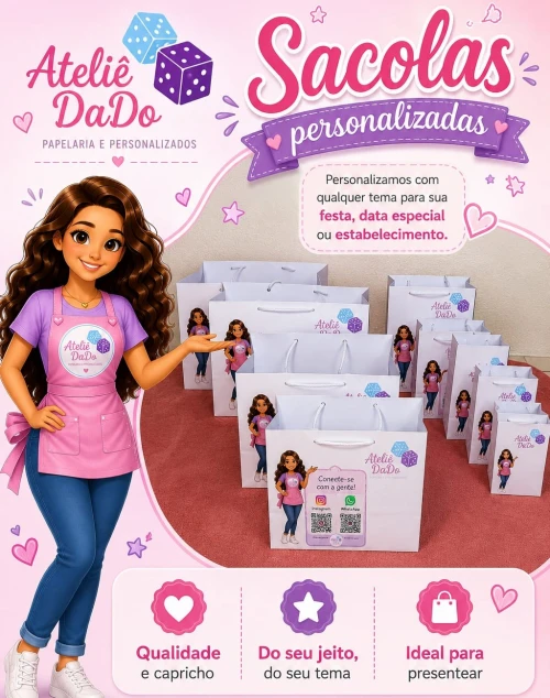 sacolas personalizadas pp2